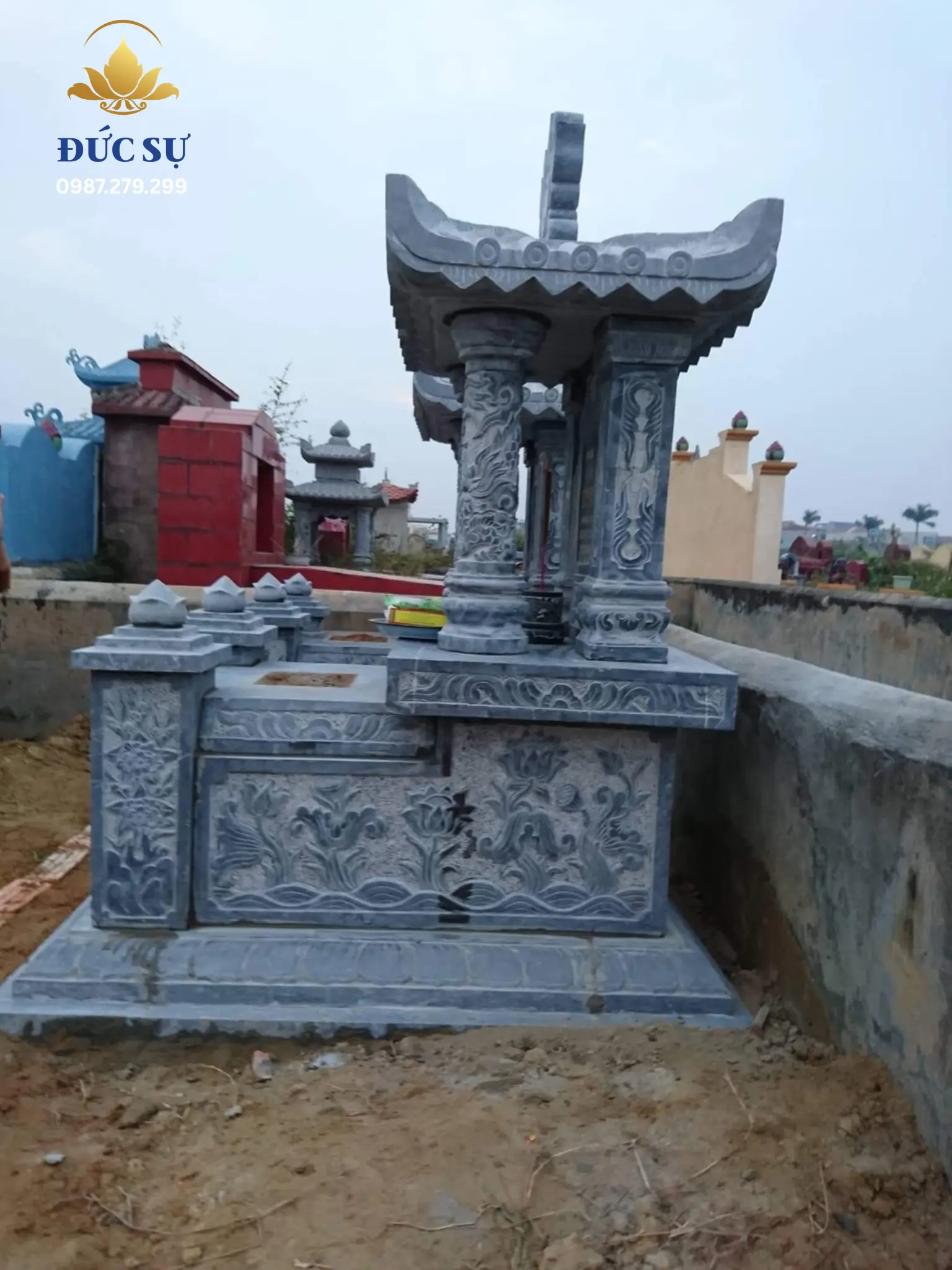 kích thước mộ đá nhỏ phổ biến