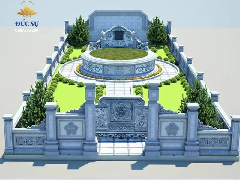 35+ Mẫu Lăng Mộ Tổ Sang Trọng, Đẹp Nhất, Chuẩn Phong Thủy
