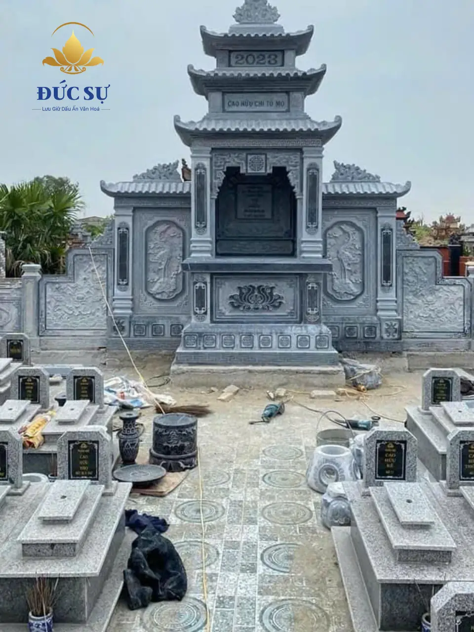 Nguyên tắc thiết kế và sắp xếp khu mộ đá chuẩn phong thủy