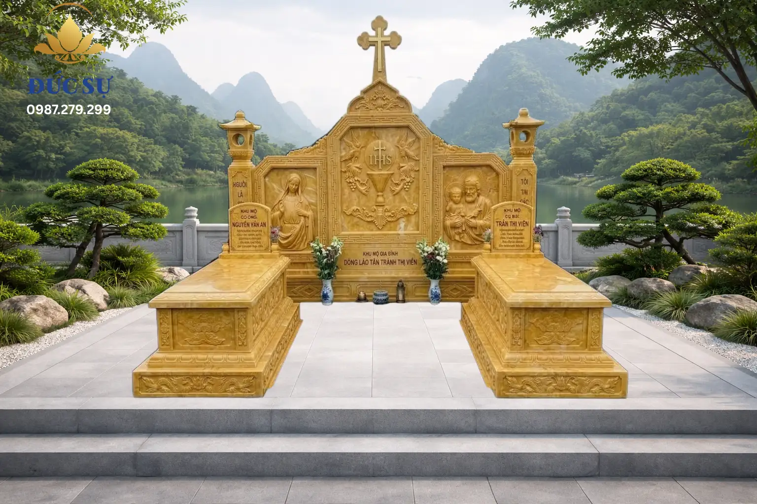 Lăng Mộ Đá Công Giáo Đá Vàng