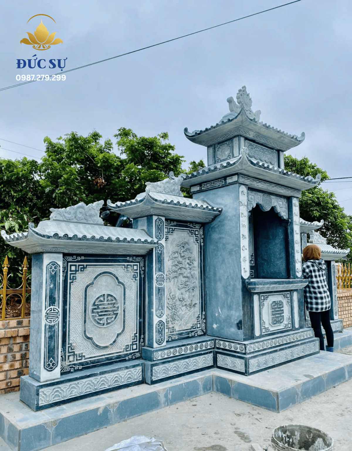 Lăng Thờ Đá Xanh DS019