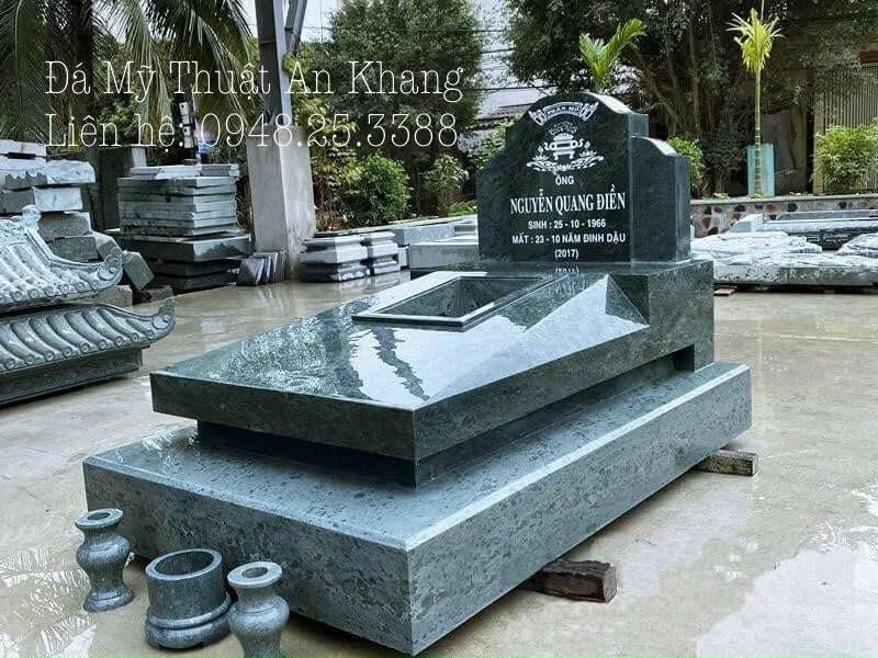 mộ đá hoa cương đẹp