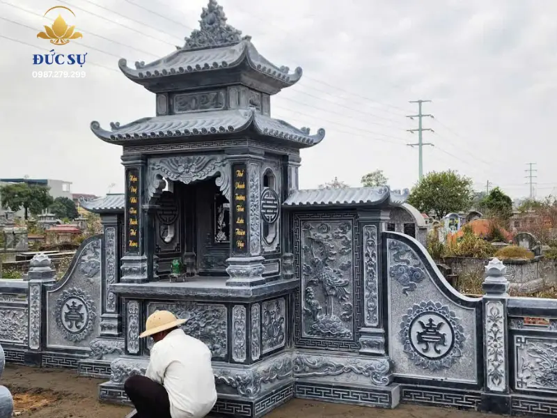 Mẫu lăng thờ đơn tối ưu diện tích