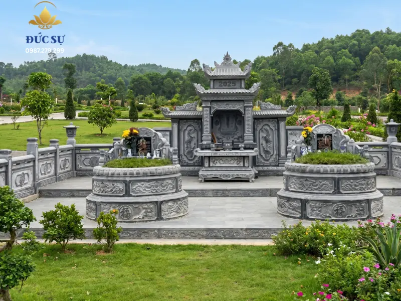 Kinh nghiệm chọn kích thước lăng mộ đá chuẩn phong thuỷ