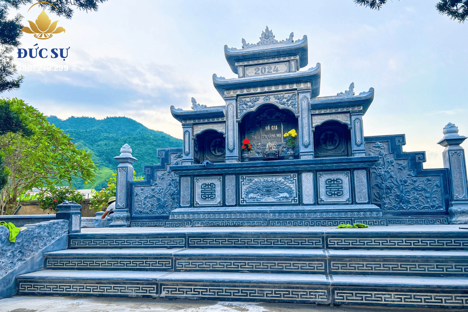 Lăng Thờ Đá Xanh DS004