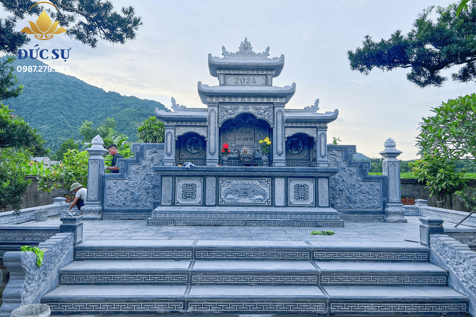 Lăng Thờ Đá Xanh DS005