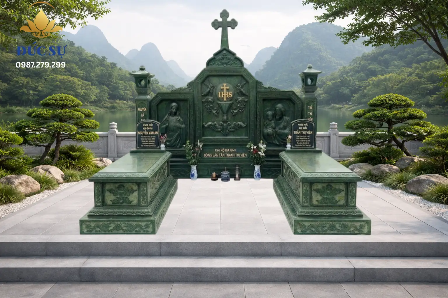 Lăng Mộ Đá Công Giáo Xanh Rêu