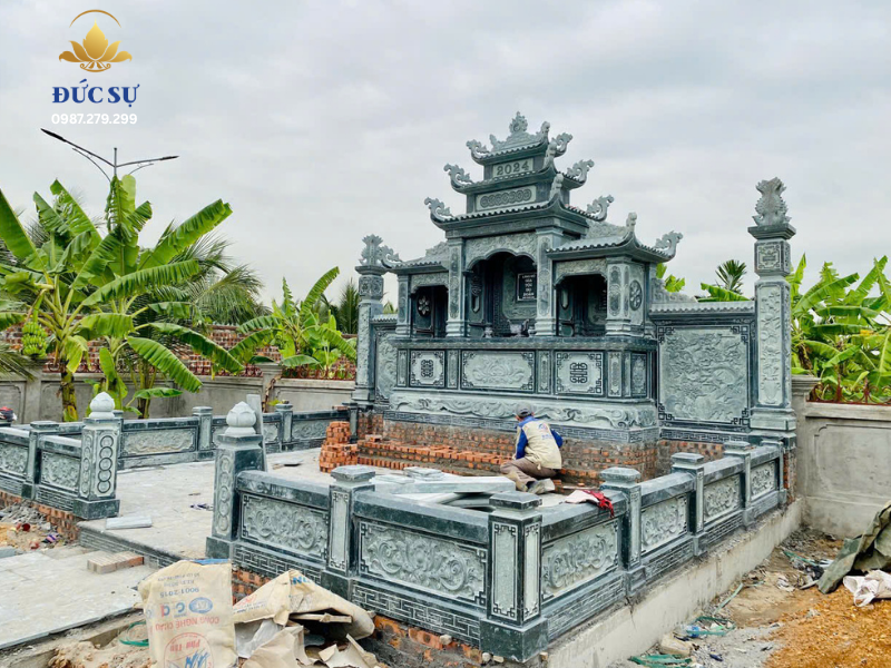 Mẫu thiết kế khu mộ gia đình cho diện tích nhỏ hẹp