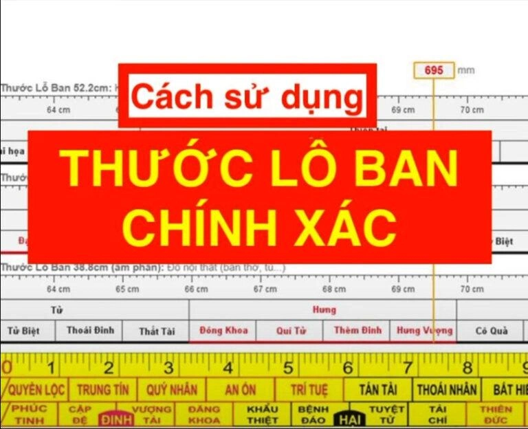 cách tra cứu thước lộ ban chính xác