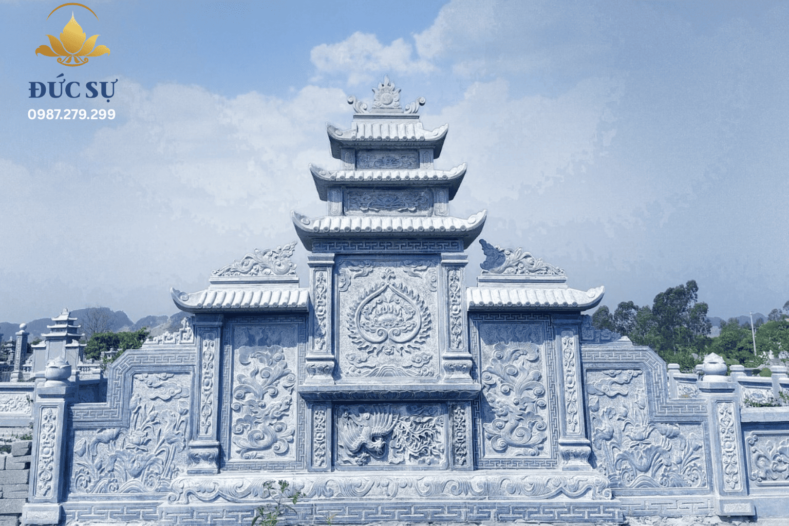 Lăng Thờ Đá Xanh DS002