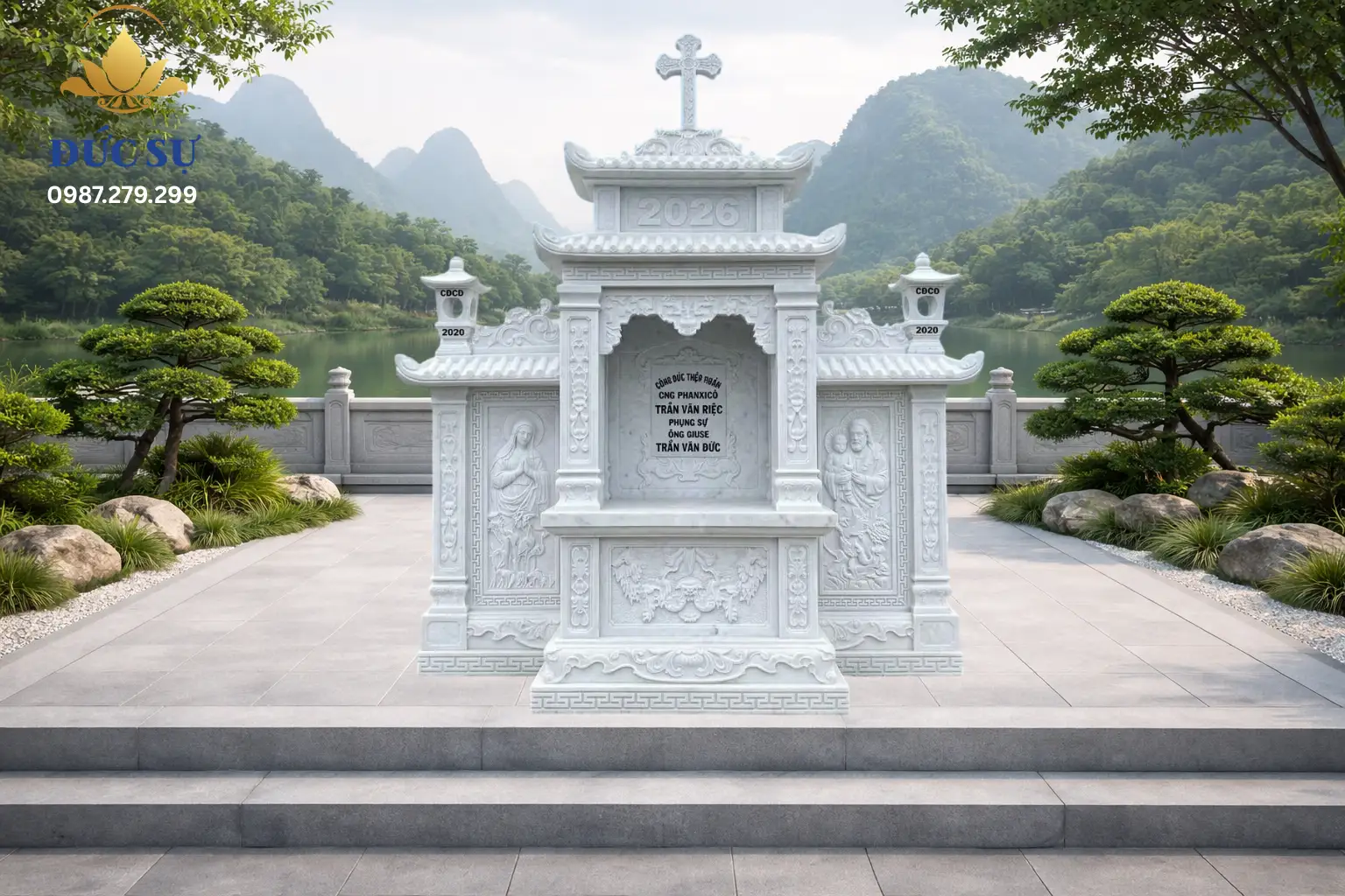 Lăng Mộ Đá Công Giáo Đá Trắng